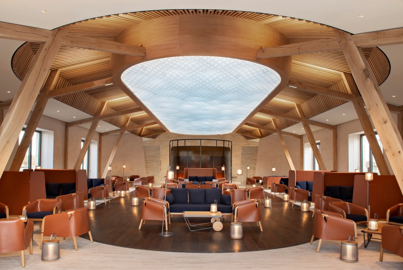 vue de la salle orangerie pour evenements prives et professionnels